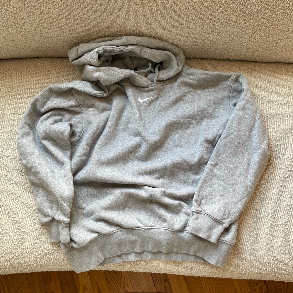 Nike womens grey hoodie size XS